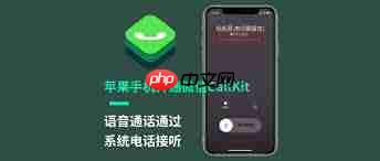 微信callkit功能如何开启