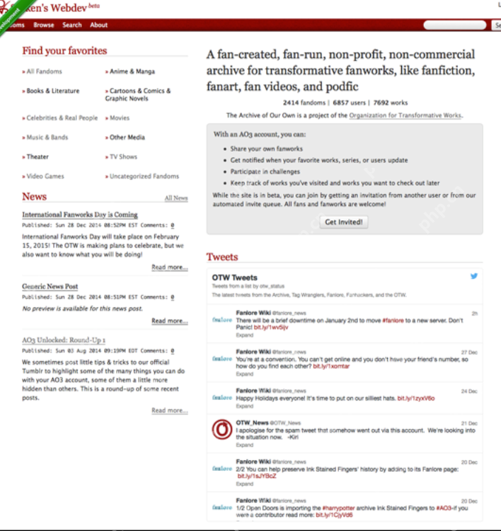 AO3官网、镜像、备用链接合集 Archive of Our Own地址库 - 乐哥常识网