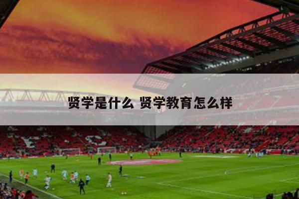 贤学是什么 贤学教育怎么样