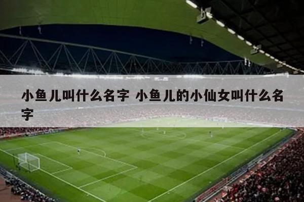 小鱼儿叫什么名字 小鱼儿的小仙女叫什么名字
